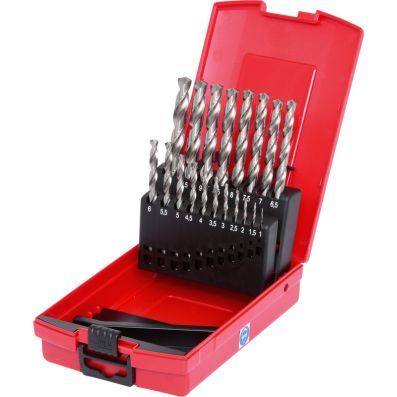 KS TOOLS Metalli spiraalpuuride komplekt 330.2620